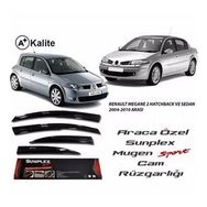 Sunplex Renault Megane 2 Mugen Tip 2003-2008 Cam Rüzgarlığı