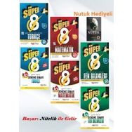 Süper 8. Sınıf Türkçe Matematik Fen Bilimleri Soru - Deneme Seti Nutuk Hediyeli Nitelik Yayınları