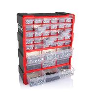 Super-Bag ASR-6001 Siyah 39'lu Mono Blok Çekmeceli Organizer