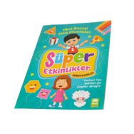 Süper Etkinlikler Renkler Şekiller - Okul Öncesi Zeka Etkinlikleri - Kolektif