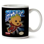 Super Galaxy Bros Groot Guardians of the Galaxy Baskılı Kupa