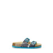 Superfit 800111-8140-2 Mavi Düz Erkek Çocuk Terlik