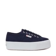 Superga 2790 Platform Lacivert Beyaz Kadın Spor Ayakkabı