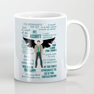 Supernatural Castiel Kupa Bardak