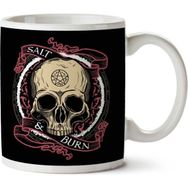 Supernatural Salt And Burn Skull Baskılı Kupa