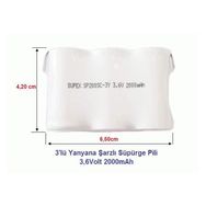 Supex 3.6 Volt 2000 mAh 3'lü Yanyana Şarjlı Süpürge Pili