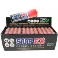 Supex Çinko 60'lı İnce Kalem Pil