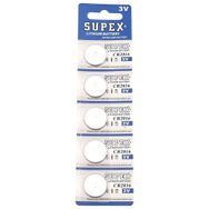 Supex CR2016 3v Lityum Para Pil 5'li Blister