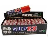 Supex R6 1.5 Volt Çinko Karbon AA Kalem Pil 60'lı Kalem Pil