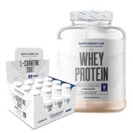 supplementler Whey Protein 2000 gr +L-Carnitine Shot 12 Adet Kombinasyonu