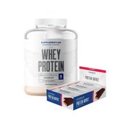supplementler Whey Protein 2000 gr + Protein Gofret 12 Adet Kombinasyonu