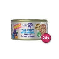 Supreme Cat Purrfect Tiftiklenmiş Ton Balıklı ve Midyeli 70 gr Yetişkin Kedi Konservesi