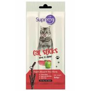 Supreme Cat Sığır Etli ve Elmalı 3X5 gr Kedi Ödül Çubuğu