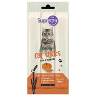 Supreme Cat Ton Balıklı ve Bal Kabaklı 3X5 gr Kedi Ödül Çubuğu