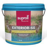 Suproll Extreior-Sg Sis Beyazı 355 25 kg Silikonlu Grenli Dış Cephe Boyası