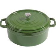 Sürel 24 Cm Yeşil Yuvarlak Tencere