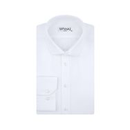 Süvari GM2024700291 Klasik Yaka Fit Armürlü Beyaz Erkek Gömlek