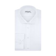 Süvari GM2024700291 Klasik Yaka Fit Armürlü Mavi Erkek Gömlek