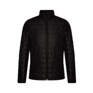 Süvari Kapitone Slim Fit Siyah Erkek Mont
