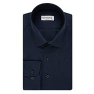 Süvari Slim Fit Lacivert Düz Erkek Gömlek