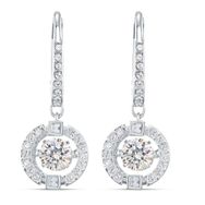 Swarovski 5504652 Sparkling Dc Drop Czwh Cry Rhs 2 Swarovski Küpe