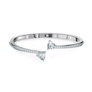 Swarovski 5518814 Attract Soul Bangle Heart Czwh Cry Rhs M Swarovski Bileklik