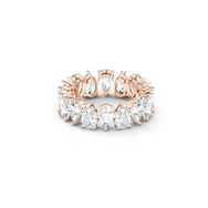Swarovski 5586163 Vıttore-Rıng Pear Czwh-Ros 2 50 Swarovski Yüzük