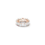 Swarovski 5586164 Vıttore-Rıng Pear Czwh-Ros 2 52 Swarovski Yüzük