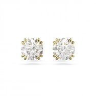 Swarovski 5642595 Constella Stud Beyaz Sarı Altın Rengi Kaplama Küpe