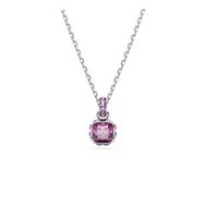 Swarovski 5651708 Birthstone Pend Feb Pendant Pur-Rhs Kolye