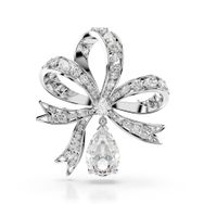 Swarovski 5680678 Hyperbola Brooch White-Rhs Broş