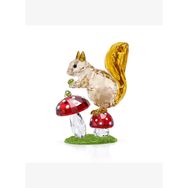 Swarovski 5684343 Idyllia Squırrel And Mushrooms Biblo