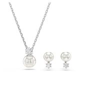 Swarovski 5689624 Matrix Pearl White-Rhs Set