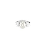 Swarovski 5689628 Matrix Ring 8 mm Pearl White-Rhs 58 Yüzük