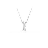 Swarovski 5689723 Hyperbola Pend 2 Band White-Rhs Kolye