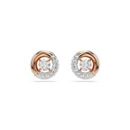 Swarovski 5692258 Dextera Pe Stud Cry-Ros Küpe