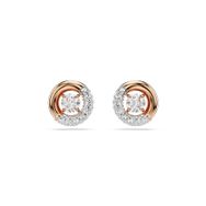 Swarovski 5692258 Dextera Pe Stud Cry-Ros Küpe