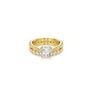 Swarovski 5693507 Stilla Ring Double Whi-Gos 52 Yüzük