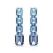 Swarovski 5696516 Millenia Pe Blu-Rhs Küpe