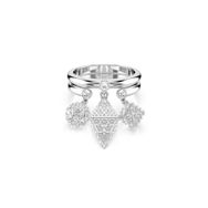 Swarovski 5701829 Dextera Set Cry-Rhs 55 Yüzük