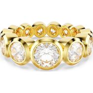 Swarovski 5705474 Imber Ring Round White-Gos 58 Yüzük