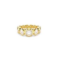 Swarovski 5705476 Imber Ring Round White-Gos 52 Yüzük