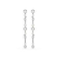 Swarovski 5705614 Constella Pe Bar White-Rhs Küpe