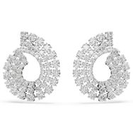 Swarovski 5705834 Matrix Pe Round White-Rhs Küpe