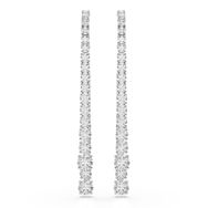 Swarovski 5709257 Matrix Pe M Whi-Rhs Küpe