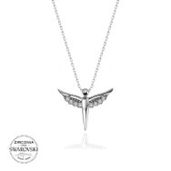 Swarovski Melek 925 Ayar Gümüş Kolye