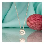 Swarovski Taşlı Kartanesi 925 Ayar Gümüş Kolye