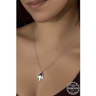 Swarovski Union Crystal Kadın Damla Döküm Gümüş Kolye
