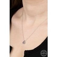 Swarovski Zirconia Baget 925 Ayar Gümüş Kolye