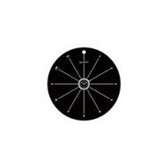 Swatch S829000004 Popwalli Black Pop Duvar Saati Aparatı